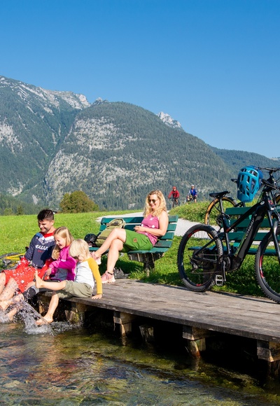 Rast kurz vor St. Martin bei Lofer