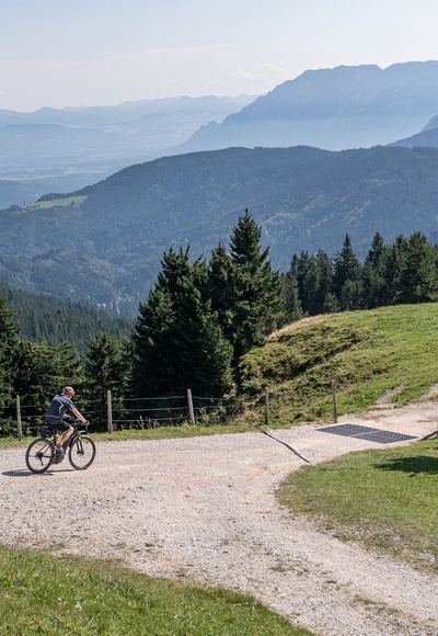 Abfahrt von der Stoißer Alm