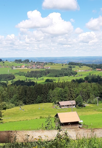 Samerberg Weg zur Mittelstation