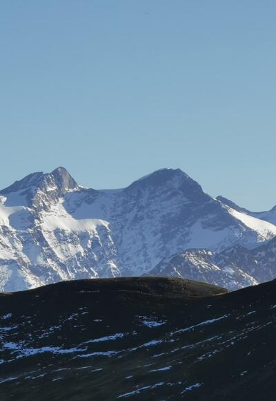 Aussicht auf die Hohen Tauern