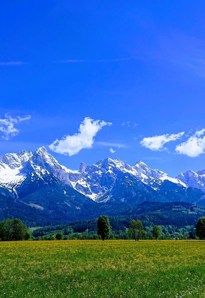 Radweg nach Saalbach