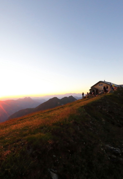 Sonnenuntergang am Gamskarkogel