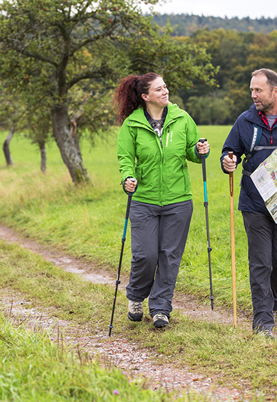 Wandern im RÄUBERLAND - Das Herz im Spessart