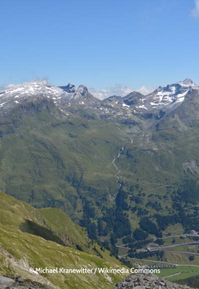 Felbertauernstrasse vom Wildenkogelweg