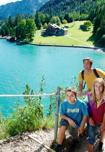 Achensee, Wanderung von der Gaisalm Richtung Achenkirch