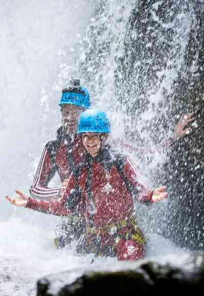 Canyoning im Oetztal - einzigartiges Naturspektakel in der Auerklamm bei Taxegg