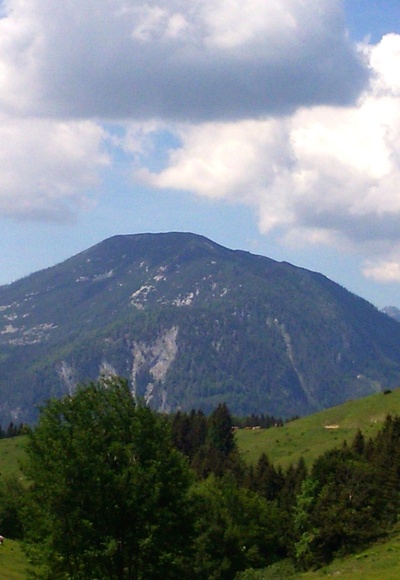 Größtenberg vom Sonnberg 1055m gesehen