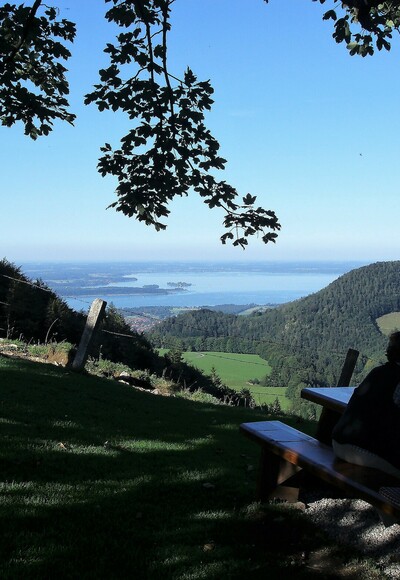 Chiemseeblick von der Sameralm