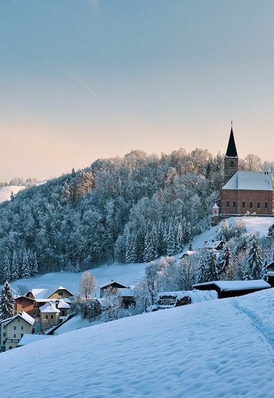 Bad Dürrnberg im Winter