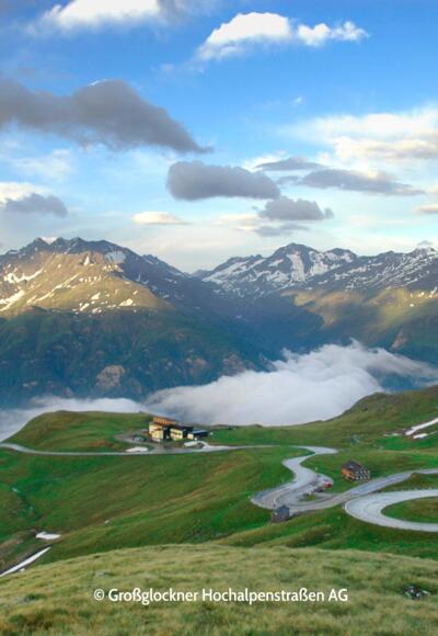 ERLEBNIS GROSSGLOCKNER HOCHALPENSTRASSE Blick vom Hochtor