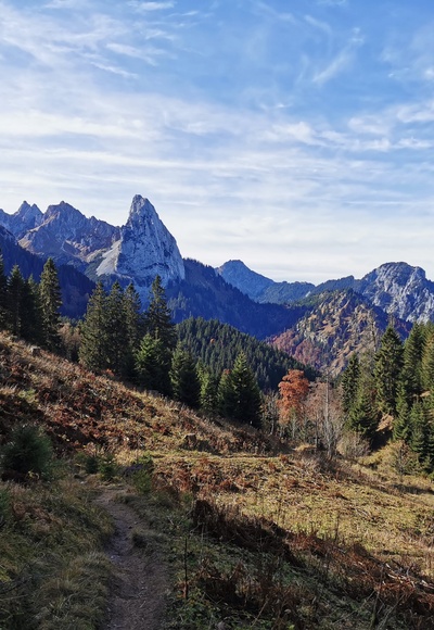 Weg zur Kenzenhütte