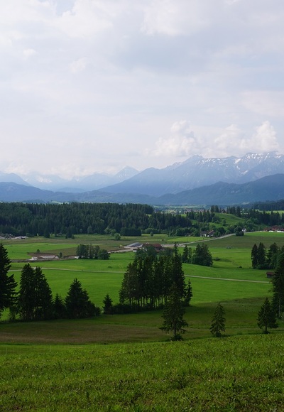 Logenplatz-Route - die Berge im Blick