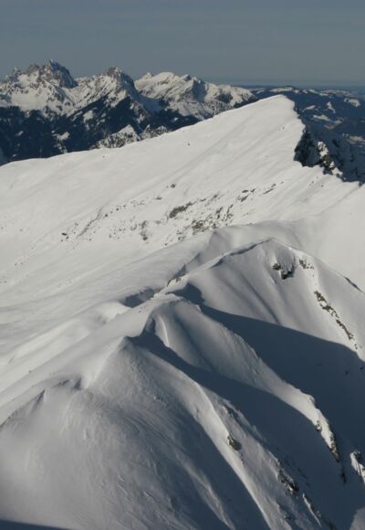 Großes Pfuitjöchl, Hochschrutte und Pitzenegg