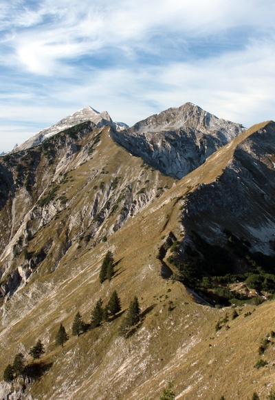 Passage hinter dem Galgenstangenkopf