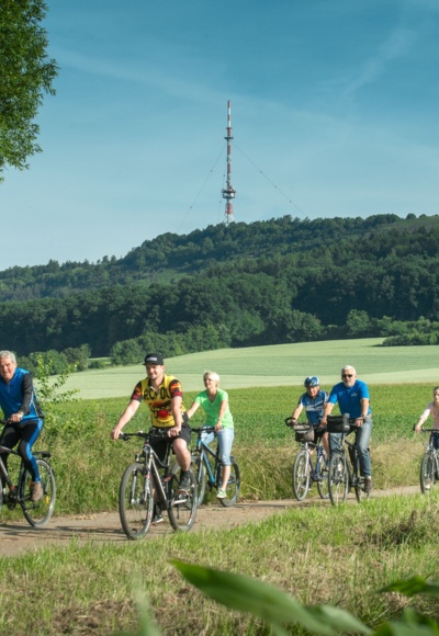 Radler bei Wassertrüdingen