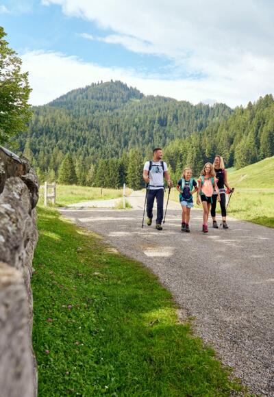Mit der ganzen Familie auf dem Tschengla-Rundweg unterwegs
