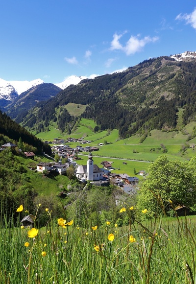 Aussicht auf Großarl