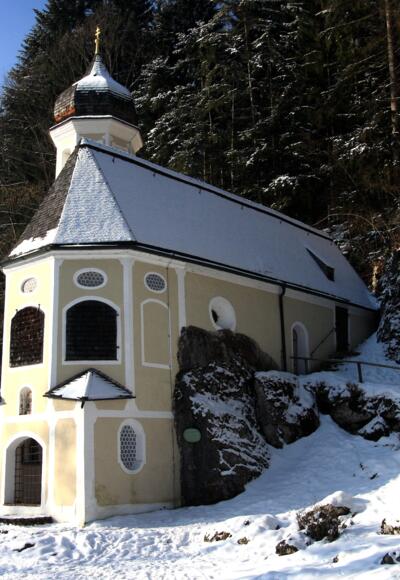 Ölbergkapelle Sachrang Winter