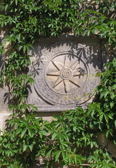 Hochzeitsstein an der Synagoge Memmelsdorf