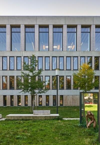 Das Gebäude der Hochschulbibliothek