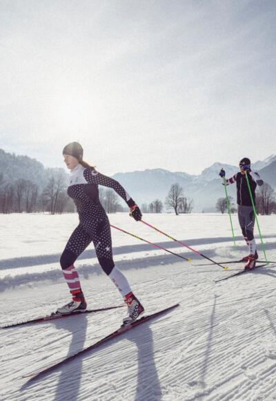 Langlaufgenuss auf der Achental-Loipe