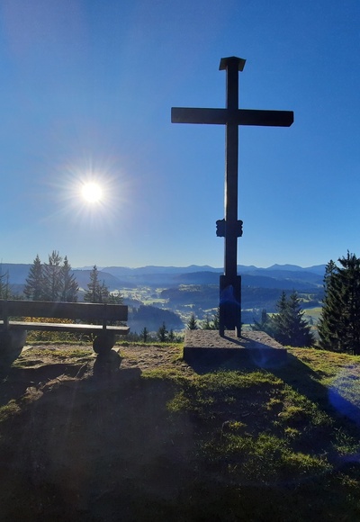 Iberger Kugel Kreuz Aussicht