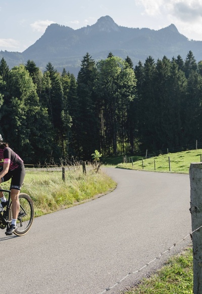 Rennrad-Tour Sebi - Ankunft Samerberg über Mühltal