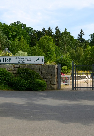 Zoo Hof, Haupteingang