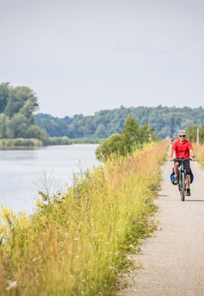Radeln am Innradweg im Europareservat