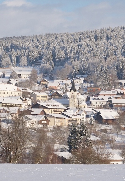 St. Englmar vom Weg nach Hilm