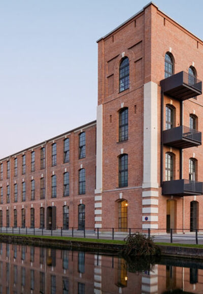 Neubau der Spinnerei Kolbermoor.