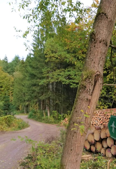 Wegekennzeichnung im Wandergebiet Paunzhausen-Reichertshausen-Ilmmünster