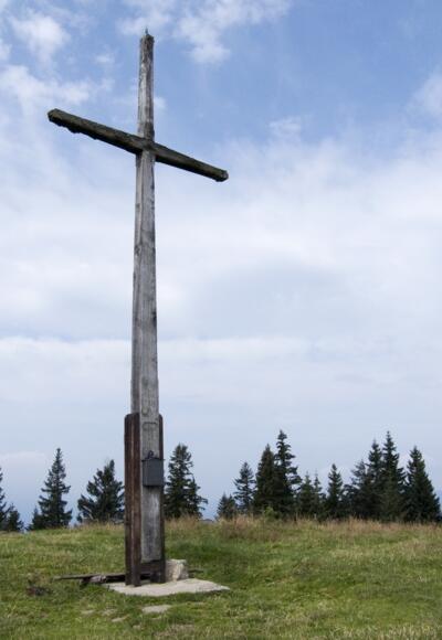 Am Gipfel des Rechelkopfes