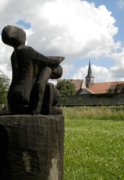 Skulptur auf dem Fränkischen Bibelweg, Seßlach