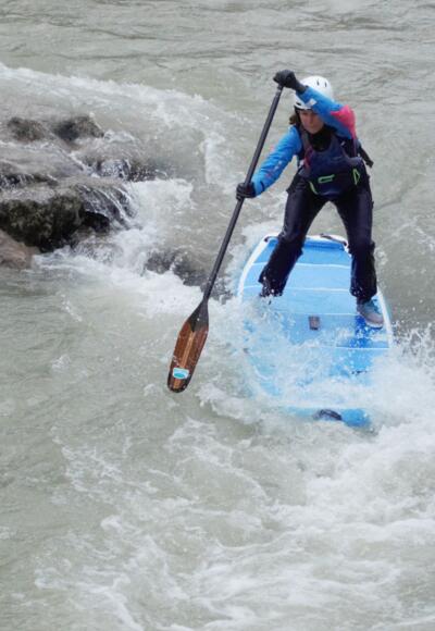 Wehr Garmisch // Rider: Katja von Wild South SUP&Packrafting