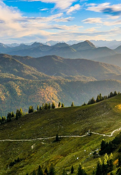 Aussicht in Richtung Süden