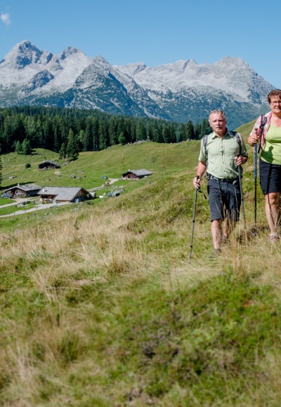 Kallbrunnalm im Naturpark Weißbach