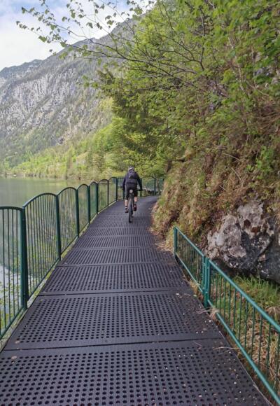 Biken am Hallstättersee