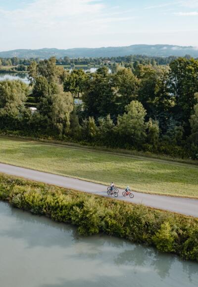 Radfahren in Feldkirchen an der Donau