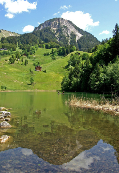 Blick vom Seewaldsee auf die Blasenka