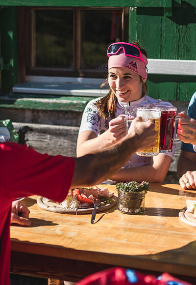 Prost am Schneibsteinhaus