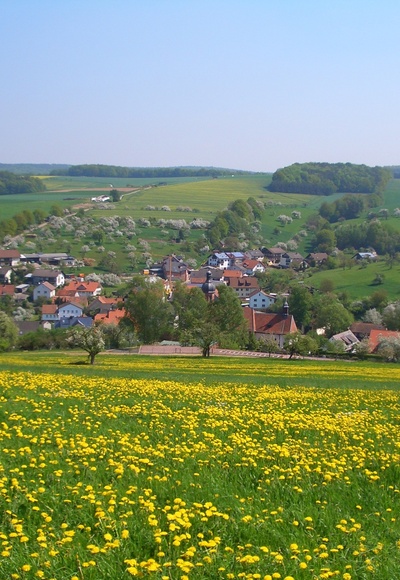 Blick auf Leidersbach
