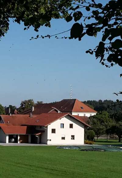 Blick nach Albaching