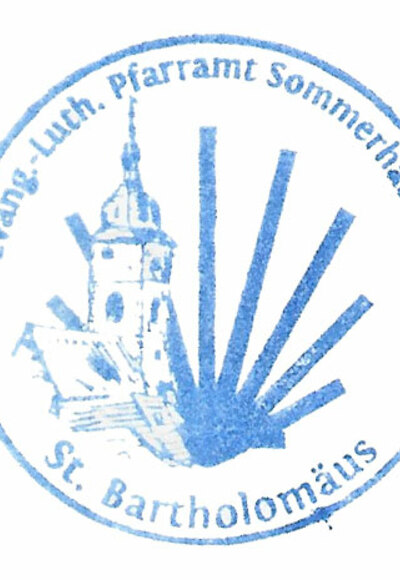 Sommerhausen - Pilgerstempel St. Bartholomäus