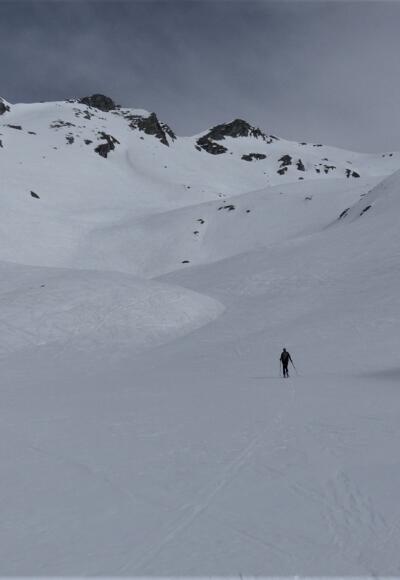 gestuftes Muldental zum Romatenspitz