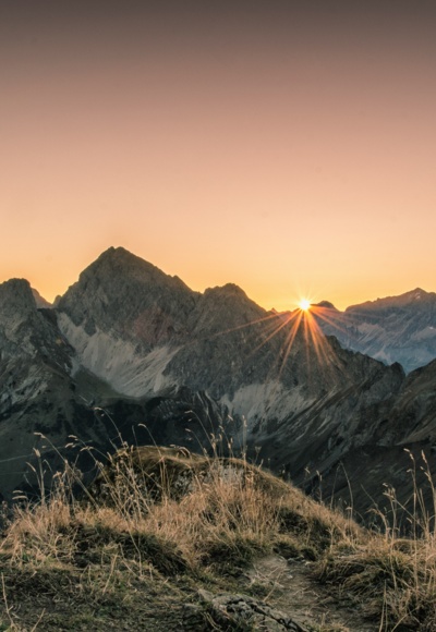 Blick vom Zafernhorn auf den Zitterklapfen