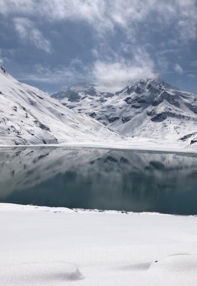 Auch wenn eine Eisfläche vorhanden ist auf keinen Fall betreten