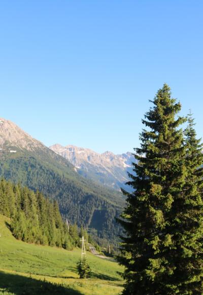 Aussicht von der Schüttalm