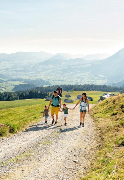 Familienwanderung in Schwarzenberg