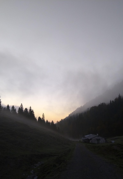 Die Kotalm im Morgengrauen - ein magischer Ort